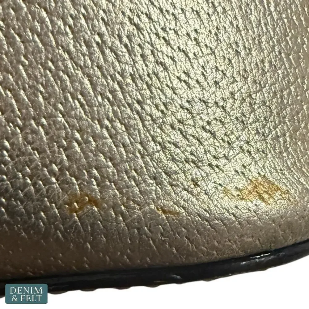 Kate Spade‎ Wellesley Rachelle Metallic Rose Gold Leather Satchel Crossbody Bag